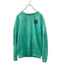 【中古】【古着】 PUMA ロゴスウェット Sサイズ プーマ ライトグリーン 古着卸 アメリカ仕入 t2406-3002