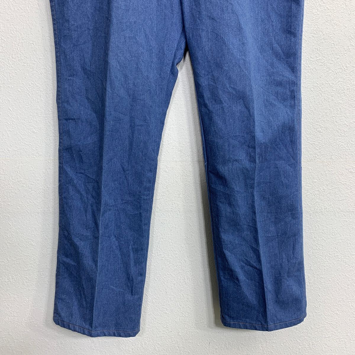 【中古】【古着】 Wrangler ロングパンツW40 ラングラー ビッグサイズ ブルー 古着卸 アメリカ仕入 2406-179