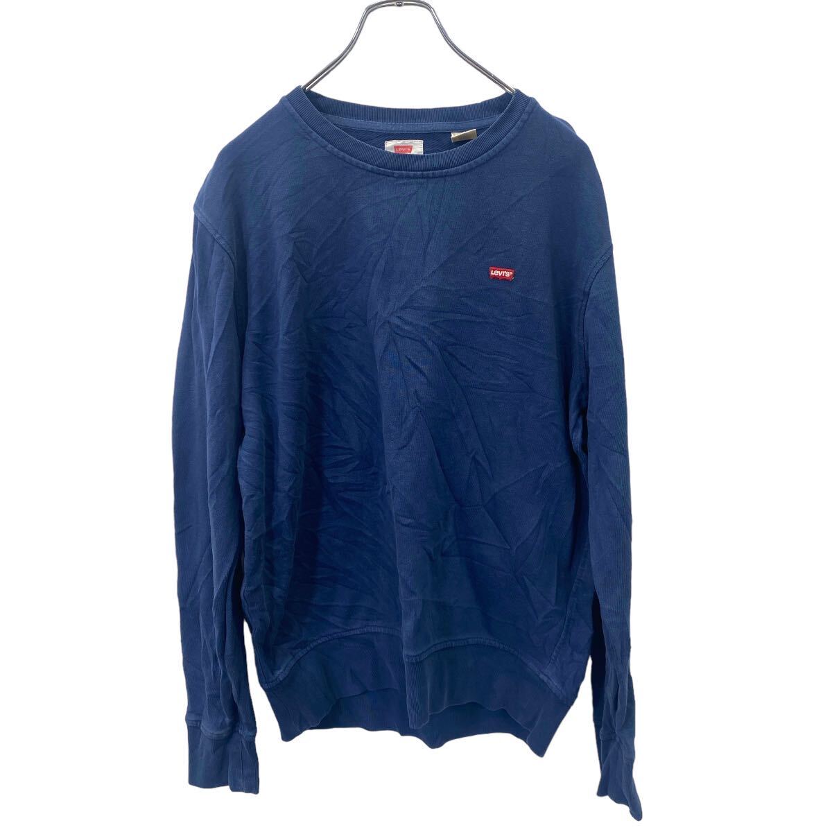 【中古】【古着】 Levi's ロゴ スウェット Sサイズ リーバイス ネイビー 古着卸 アメリカ仕入 t2406-3066