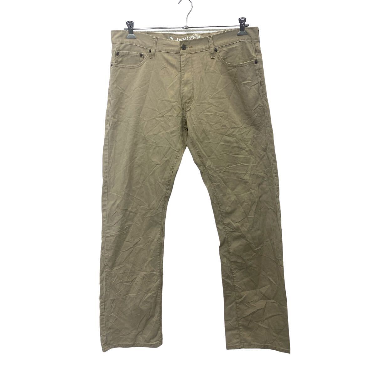 【中古】【古着】 denizen デニムパンツ W36 デニゼン ビッグサイズ コットン ベージュ 古着卸 アメリカ仕入 2406-351