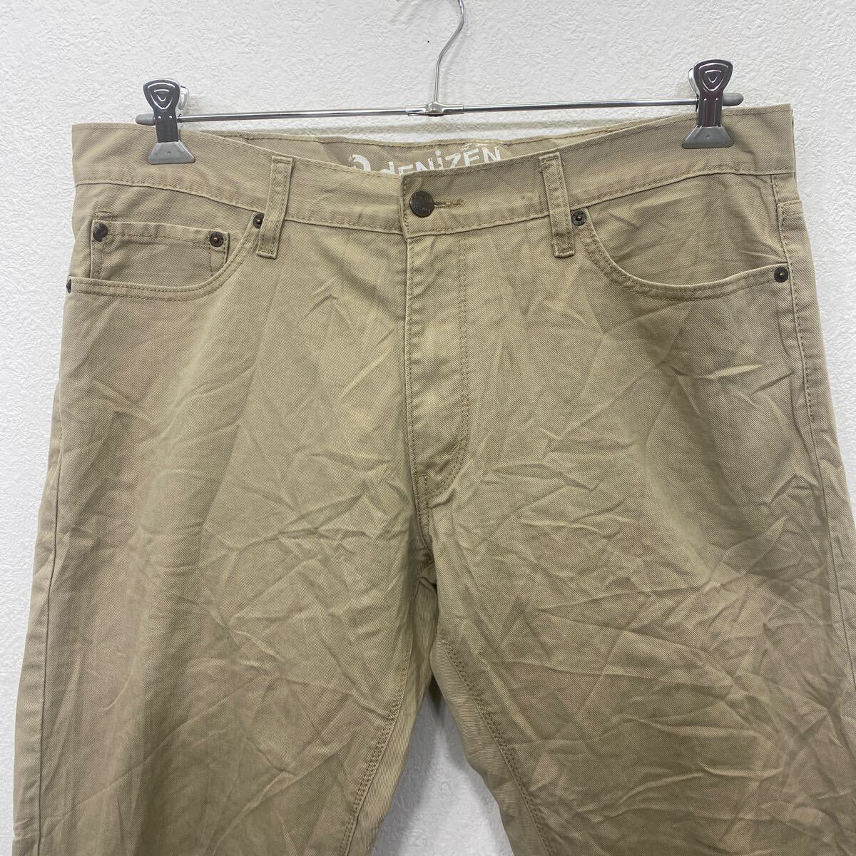 【中古】【古着】 denizen デニムパンツ W36 デニゼン ビッグサイズ コットン ベージュ 古着卸 アメリカ仕入 2406-351
