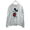 【中古】【古着】 H&M キャラクタースウェット トレーナー Mサイズ エイチアンドエム レディース ホワイト 古着卸 アメリカ仕入 t2406-3240