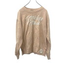 【中古】【古着】 Bershka ロゴ スウェット S サイズ ベルシュカ ピンク 古着卸 アメリカ仕入 t2406-3269