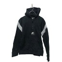 【中古】【古着】 NIKE プリント スウェット パーカー XL キッズ ブラック アノラックパーカー ナイキ 古着卸 アメリカ仕入 a606-5550