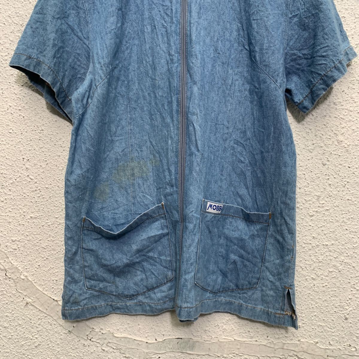 ����šۡڸ���� MOBB Ⱦµ ���åץ��å� ���󥬥꡼����� XS ��ǥ����� �֥롼 ���岷 ����ꥫ���� a606-5808