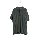 【中古】【古着】 carhartt 半袖 ポロシャツ L グレー カーハート シンプル 古着卸 アメリカ仕入 a606-6016