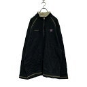 【中古】【古着】 Columbia ハーフジップ フリースジャケット XL ブラック コロンビア 古着卸 アメリカ仕入 a606-6133