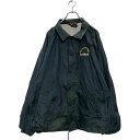 【中古】【古着】 AUBURN ナイロン コーチジャケット XL ネイビー ビッグサイズ スナップボタン アメカジ 古着卸 アメリカ仕入 a606-6239