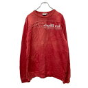 【中古】【古着】 O'NEILL ロゴ スウェット トレーナー Lサイズ オニール 刺繍 レッド 古着卸 アメリカ仕入 t2406-3900(4)