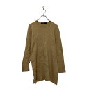 【中古】【古着】 POLO Ralph Lauren コットン ニット セーター ポロラルフローレン Vネック レディース L ベージュ 古着卸 アメリカ仕入 ...