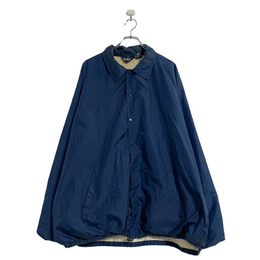 【中古】【古着】 Trax コーチジャケット XL ネイビー ビッグサイズ ナイロン 古着卸 アメリカ仕入 a606-6584 【中古】【古着】 Trax コーチジャケット XL ネイビー ビッグサイズ ナイロン 古着卸 アメリカ仕入 a606-6584