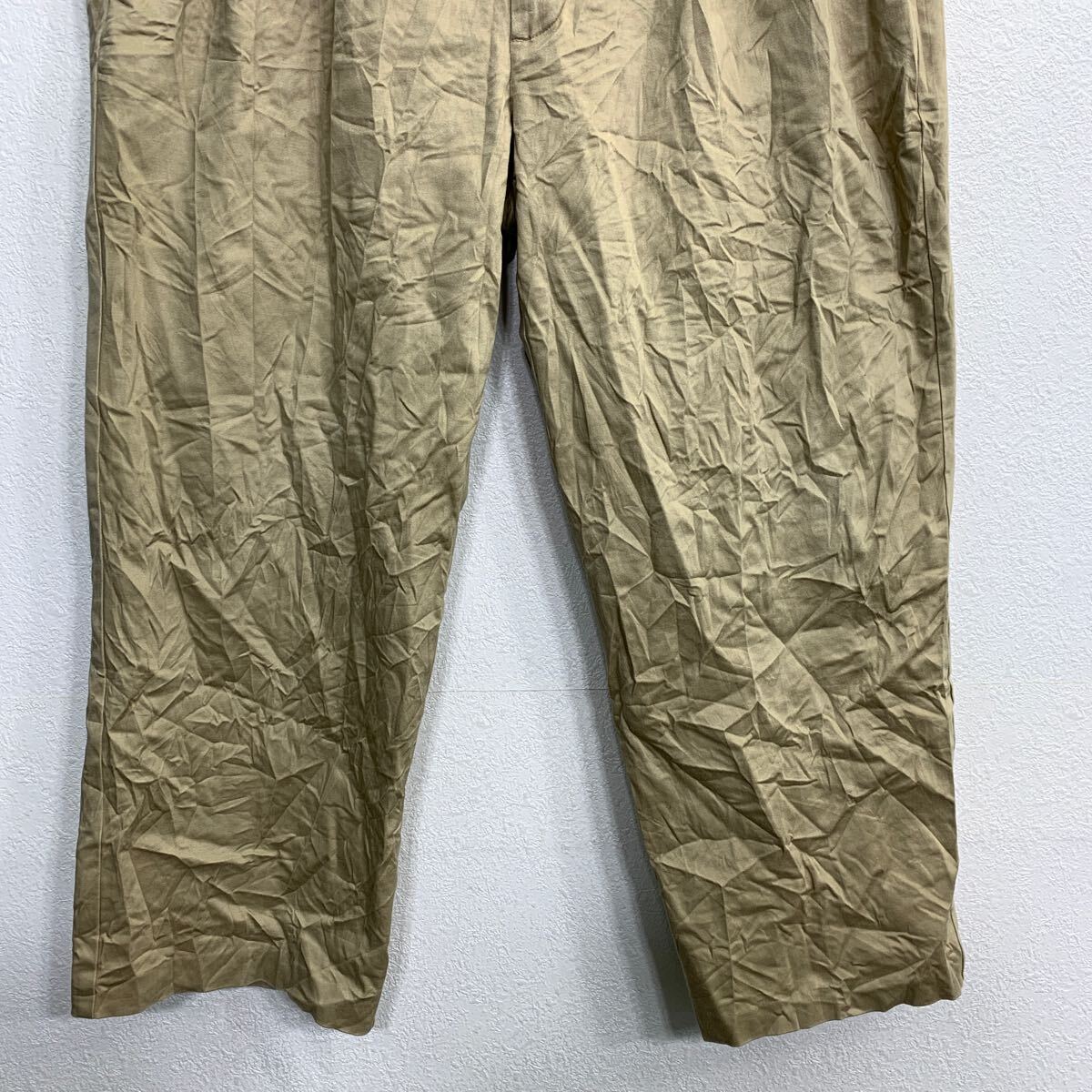 【中古】【古着】 DOCKERS チノパン W40 ドッカーズ ビッグサイズ タックパンツ ベージュ 古着卸 アメリカ仕入 2406-674