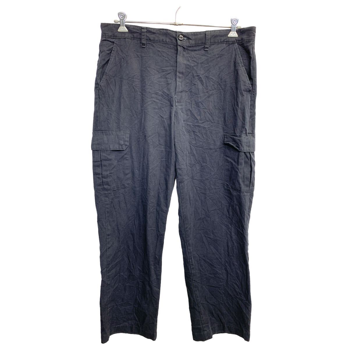 【中古】【古着】 RED KAP ワークパンツ W38 レッドキャップ カーゴパンツ ビッグサイズ ブラック メキシコ製 古着卸 アメリカ仕入 2406-703