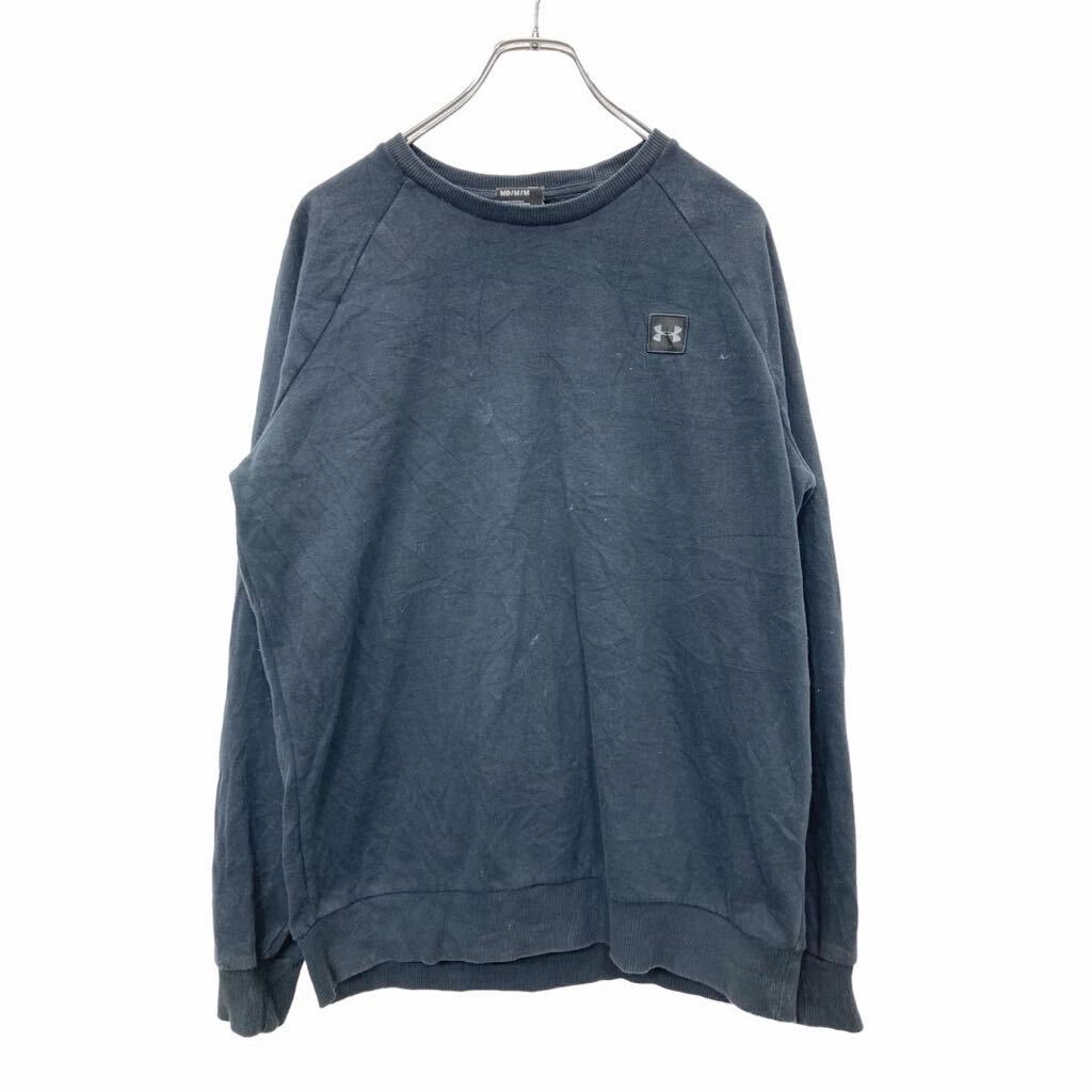 ★★複数点購入の場合は、1点分の送料で同梱発送致します。★★（合計金額が3,980円(税込)以上の場合は、送料無料となります。)商品に興味をもって頂き、誠に有難うございます。恐れ入りますが最後までお読み頂き、ご了承の上ご購入下さい。アメリカから輸入した アンダーアーマー ロゴスウェット の販売です。【商品説明】※色やデザインは画像をご覧ください。【サイズ】（海外規格の為、基本的には大きめのサイズ感となりますが、詳細は実寸をご参照ください。)サイズ表記にてMD/M/M実寸着丈 65cm 肩幅 ラグラン身幅 56cm袖丈 52cm (脇下から計測)・素人採寸の為、誤差についてはご容赦下さい。・着用感につきましては普段着用されているものとの実寸を比較して参考にされてください。【状態】状態確認 C ランク品 ヨゴレがあります。《ランク》A-デッドストックや未使用に近い状態B-使用感はあるが綺麗な状態C-使用感があり多少の汚れがある状態D-使用感があり汚れや破れがある状態（上記ランクは弊社基準でのランク付けとなります。あくまでも参考として頂き、詳細は画像をご確認の上、ご入札ください。また、見落としによる目立たない穴、ほつれ、破れ、汚れ等のダメージ品が混入している場合もございますことをご理解の上、ご入札をお願い致します。）・全体的に使用感はありますが着用に問題はありません。・未洗濯品です。・保管上の折りジワと、ベール品によるシワはご容赦下さい。・状態に特に敏感な方のご入札はご遠慮下さい。※不明な点がありましたらお気軽に、ご質問下さい。【発送】佐川急便で発送します。※（沖縄及び一部離島へはヤマト運輸で発送する場合があります）★★複数点購入の場合は、1点分の送料で同梱発送致します。★★（合計金額が3,980円(税込)以上の場合は、送料無料となります。)【ご注意】・落札後はノークレーム＆ノーリターンにて、お願い致します。（返品は一切お受けできません。）・古着、usedの特性等を充分にご理解頂ける方のご購入に限らせて頂きます。 古着にご理解の無い方、状態に特に敏感な方のご購入はご遠慮下さい。・サイズ感につきましては普段着用されているものとの実寸を比較して参考にされてください。・できるだけ現物に近い色味をお伝えできるように気を付けておりますが、撮影環境や使用するモニターによっては、商品と画像に若干の色誤差が生じますことをご了承ください。【営業について】 誠に勝手ながら、土曜、日曜、祝日、年末年始、ゴールデンウィークはお休みとさせて頂きます。また、お客様へのご対応時間は基本的には営業日の9:00〜17：00までになります。ご対応時間外や休業日にご落札いただいた商品や、ご質問など、頂いたご連絡への返信が滞る場合がございます。ご連絡、発送は休業明けより順次行っていきますのでご了承よろしくお願いいたします。★新商品、毎日大量入荷中です!!!20240625-0