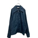 【中古】【古着】 Scrambler ジップアップ ナイロンジャケット XL ネイビー ビッグサイズ 薄手 古着卸 アメリカ仕入 a606-6940