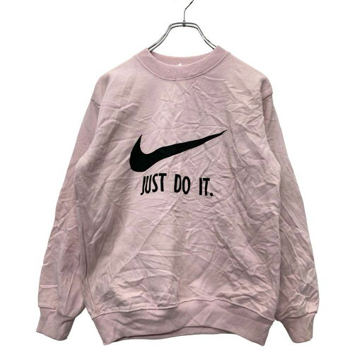 【中古】【古着】 NIKE プリント スウェット トレーナー Sサイズ ナイキ レディース ピンク 古着卸 アメリカ仕入 t2406-4045 【中古】【古着】 NIKE プリント スウェット トレーナー Sサイズ ナイキ レディース ピンク 古着卸 アメリカ仕入 t2406-4045