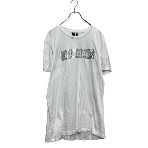 【中古】【古着】 adidas 半袖 プリントTシャツ XL ホワイト シルバー アディダス クルーネック 古着卸 アメリカ仕入 a606-7013 【中古】【古着】 adidas 半袖 プリントTシャツ XL ホワイト シルバー アディダス クルーネック 古着卸 アメリカ仕入 a606-7013