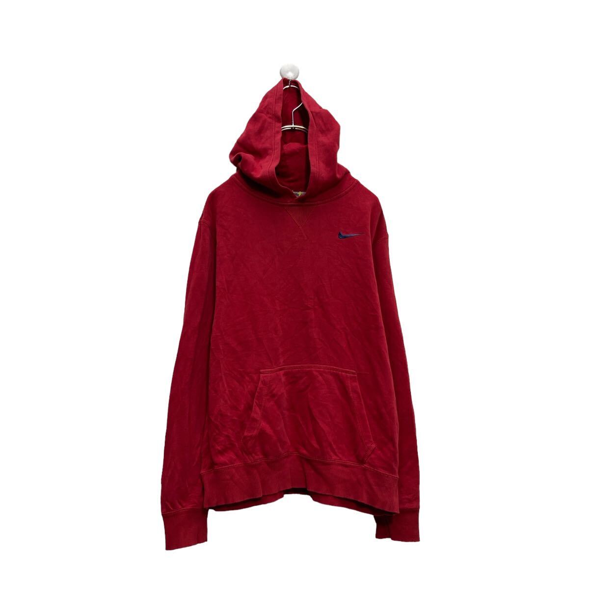 Other - 【中古】【古着】 NIKE プリント スウェット パーカー ナイキ XL レッド ビックサイズ 古着卸 アメリカ仕入 a607-5107