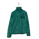 【中古】【古着】 Patagoniaフリース ジャケット パタゴニア XS グリーン フルジップ 古着卸 アメリカ仕入 a607-5220