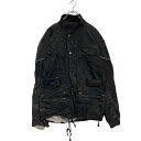 【中古】【古着】 ジップアップ モーターサイクルジャケット XS ブラック ライディングジャケット バイカー 古着卸 アメリカ仕入 a607-5454