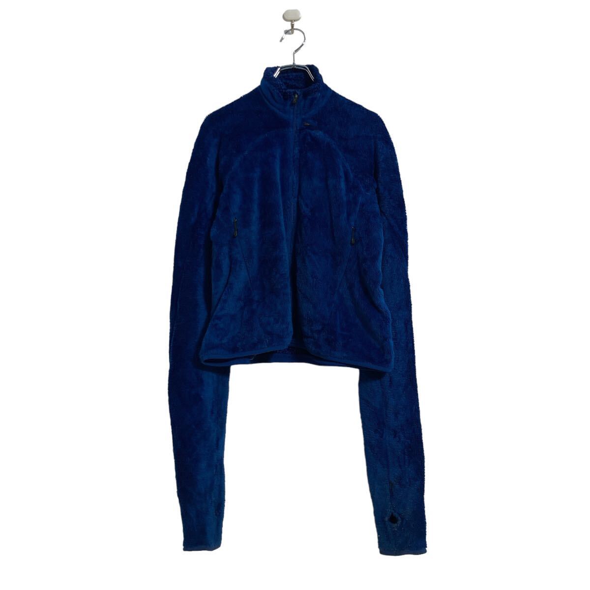 【中古】【古着】 patagonia フリース ジャケット レディース S ブルー パタゴニア ジップアップ アウトドア 古着卸 アメリカ仕入 a607-5488