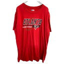 【中古】【古着】 NFL 半袖 プリント Tシャツ XLサイズ エヌエフエル レッド コットン 古着卸 アメリカ仕入 t2407-3300