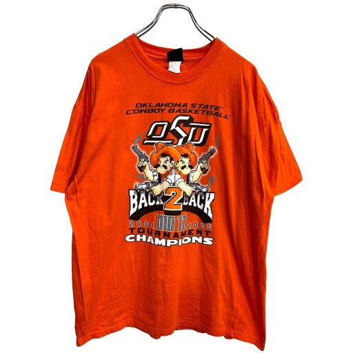 【中古】【古着】 Hanes 半袖 プリント Tシャツ XLサイズ ヘインズ オレンジ 古着卸 アメリカ仕入 t2407-3326 【中古】【古着】 Hanes 半袖 プリント Tシャツ XLサイズ ヘインズ オレンジ 古着卸 アメリカ仕入 t2407-3326
