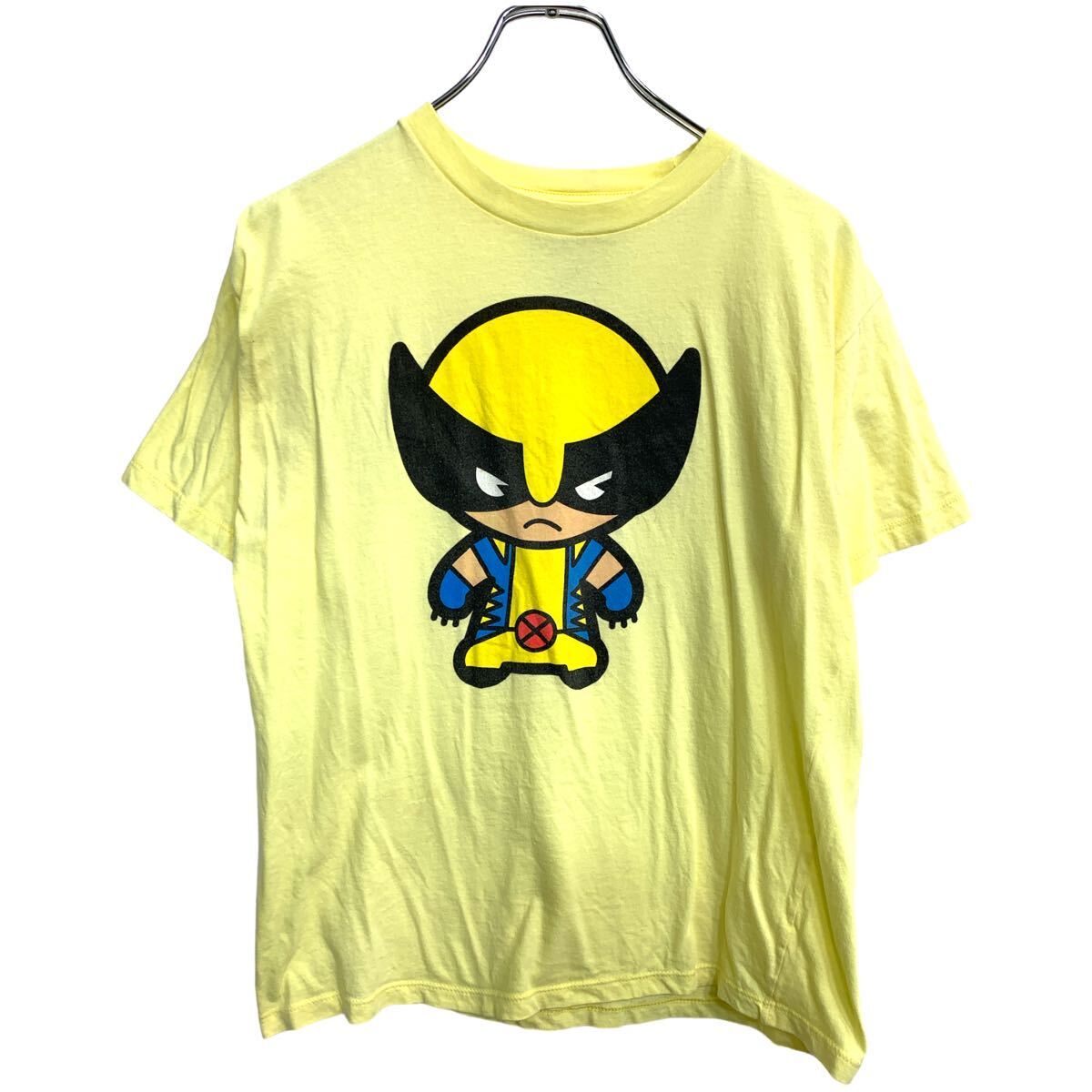 Character - 【中古】【古着】 MARVEL 半袖 プリント キャラクター Tシャツ XSサイズ マーベル コットン 古着卸 アメリカ仕入 t2407-3397