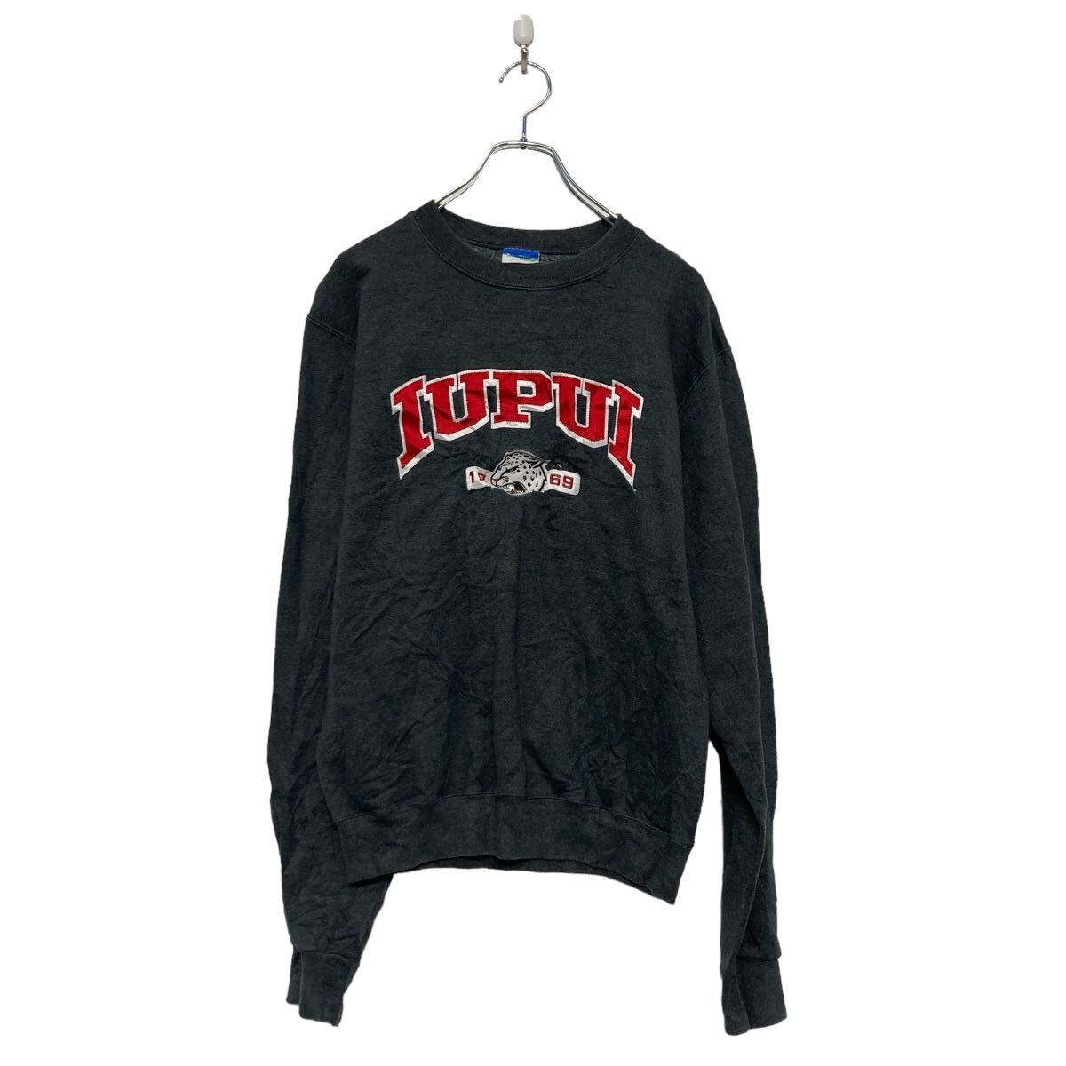 【中古】【古着】 champion ロゴ スウェット トレーナー S グレー 裏起毛 チャンピオン 古着卸 アメリカ仕入 a607-5664