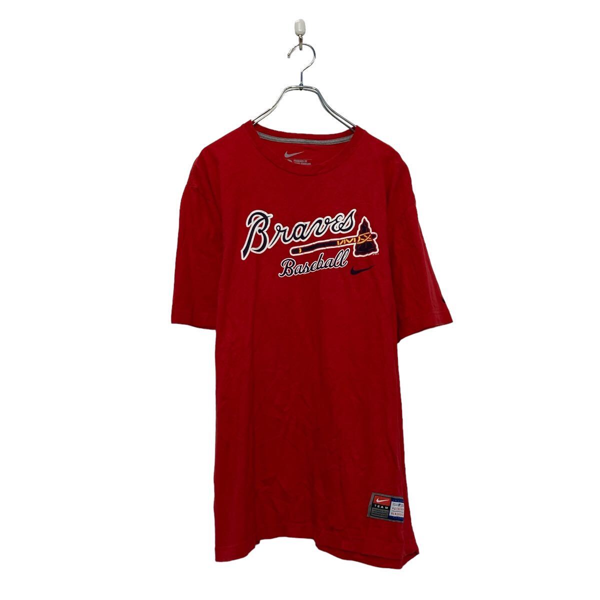 【中古】【古着】 NIKE 半袖 プリント Tシャツ ナイキ 2XL レッド ビッグサイズ クルーネック 古着卸 アメリカ仕入 a607-5735