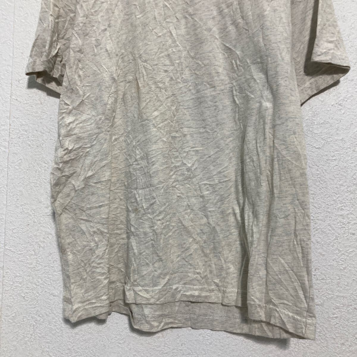【中古】【古着】 TOMMY HILFIGER 半袖 ロゴTシャツ L 160～ キッズ ライトグレー トミーヒルフィガーワンポイント 古着卸 アメリカ仕入 a607-5877