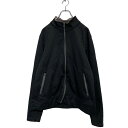 【中古】【古着】 TEK GEAR ジップアップ ジャケット L ブラック ジャージ 裏フリース 古着卸 アメリカ仕入 a607-5930