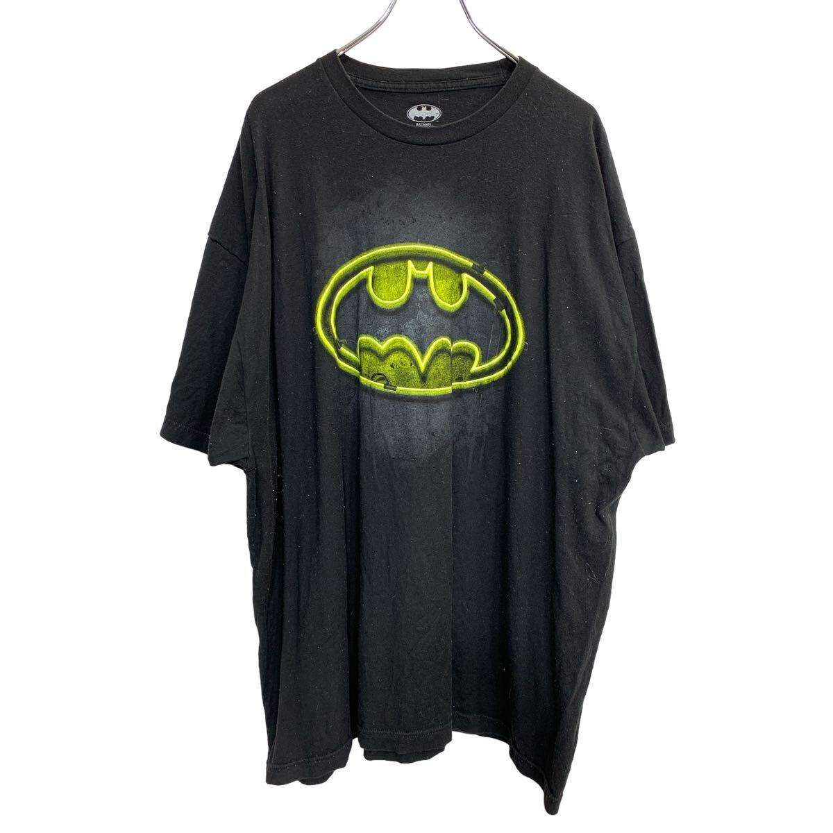 【中古】【古着】 BATMAN 半袖 プリント Tシャツ 3XLサイズ バットパン ブラック コットン 古着卸 アメリカ仕入 t2407-3728