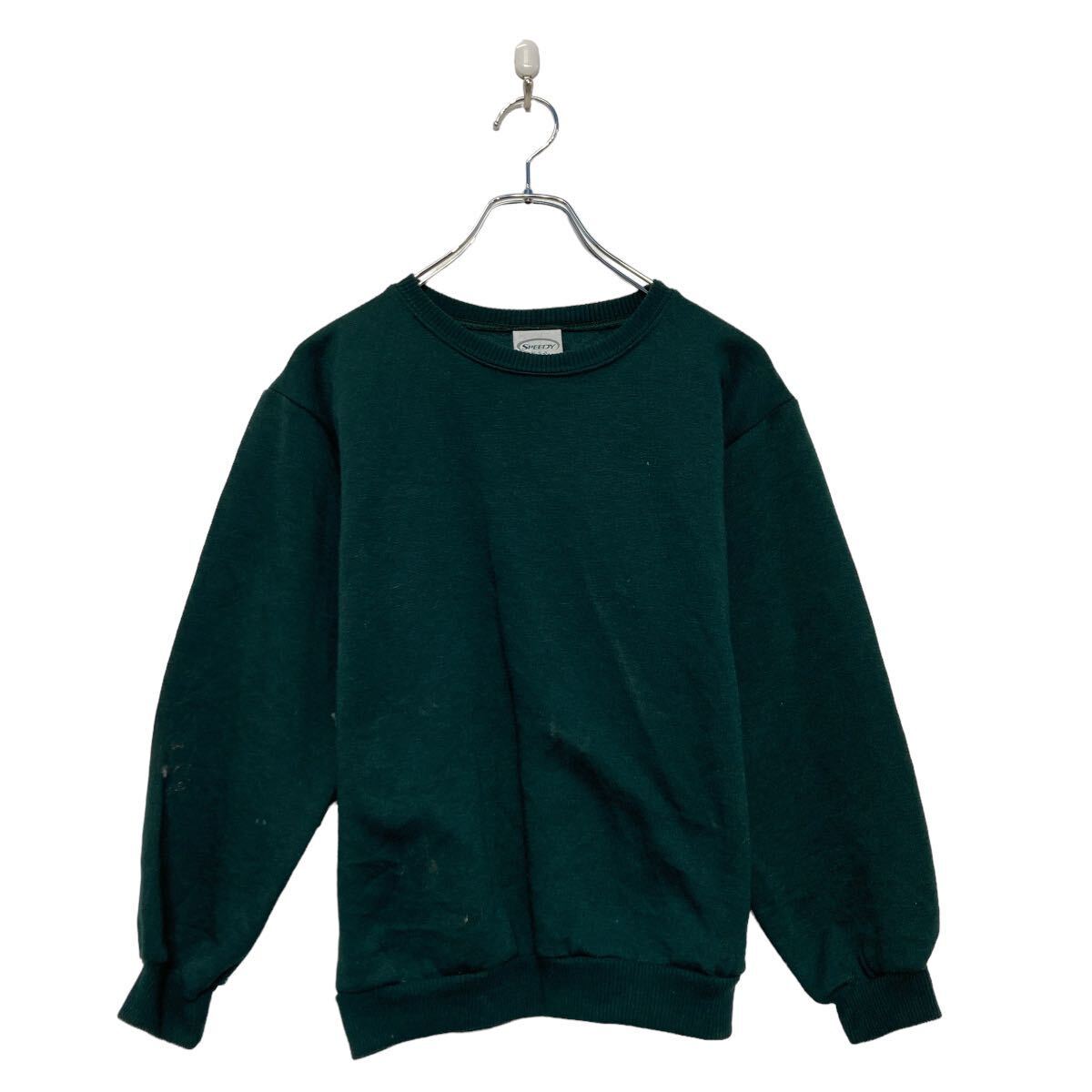 【中古】【古着】 SPEEDY プリント スウェット トレーナー XL グリーン キッズ 古着卸 アメリカ仕入 a607-6136(4)