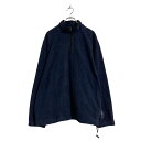 【中古】【古着】 IZOD フリース ジャケット XL ネイビー ビッグサイズ アウトドア 古着卸 アメリカ仕入 a607-6279