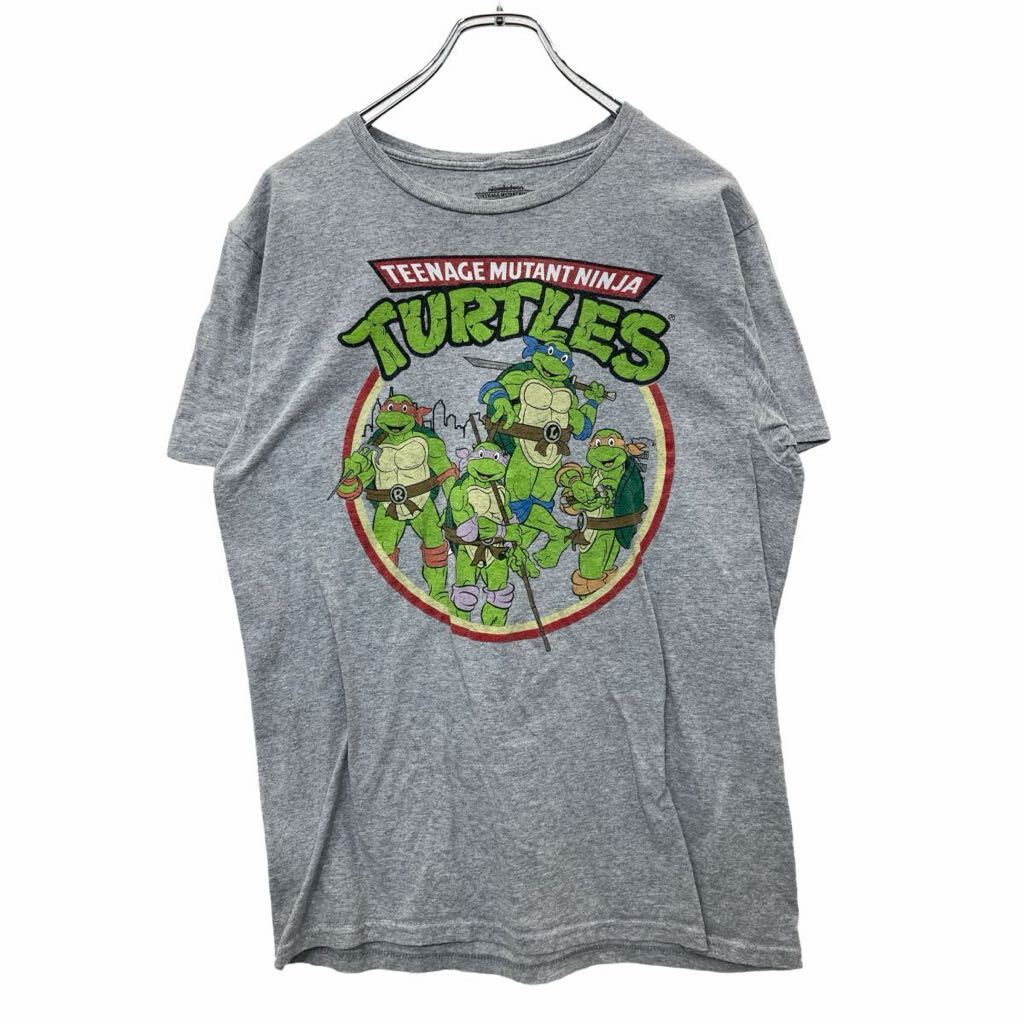 【中古】【古着】 半袖 プリント Tシャツ Mサイズ グレー 古着卸 アメリカ仕入 t2407-4072