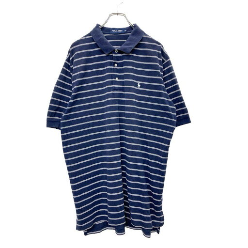【中古】【古着】 POLO GOLF 半袖 ポロシャツ XLサイズ ポロゴルフ ボーダー ハーフボタン ネイビー 古着卸 アメリカ仕入 t2407-4118 【中古】【古着】 POLO GOLF 半袖 ポロシャツ XLサイズ ポロゴルフ ボーダー ハーフボタン ネイビー 古着卸 アメリカ仕入 t2407-4118