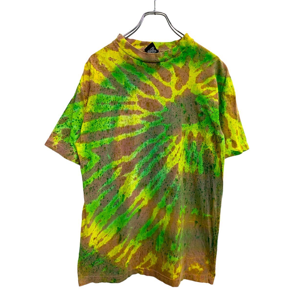 【中古】【古着】 WORLD BLAT 半袖 Tシャツ Mサイズ タイダイTシャツ コットン 古着卸 アメリカ仕入 t2407-4174