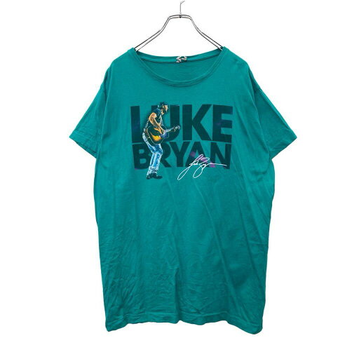 【中古】【古着】 半袖 プリント Tシャツ 2XLサイズ バックプリント グリーン 古着卸 アメリカ仕入 t2407-4242 【中古】【古着】 半袖 プリント Tシャツ 2XLサイズ バックプリント グリーン 古着卸 アメリカ仕入 t2407-4242