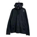 【中古】【古着】 Reebok トラックジャケット M ブラック リーボック パーカー スポーツ 裏フリース 古着卸 アメリカ仕入 a607-6562