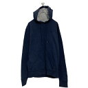 【中古】【古着】 champion ロゴ スウェット パーカー XL ビッグサイズ ネイビー プルオーバー 古着卸 アメリカ仕入 a607-6883