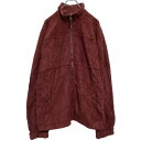 【中古】【古着】 L.L.Bean ジップアップ フリースジャケット L バーガンディ エルエルビーン アウトドア 古着卸 アメリカ仕入 a608-5170
