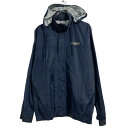 【中古】【古着】 adidas ナイロンジャケット パーカー XS ネイビー アディダス ウィンドブレーカー 古着卸 アメリカ仕入 a608-5184