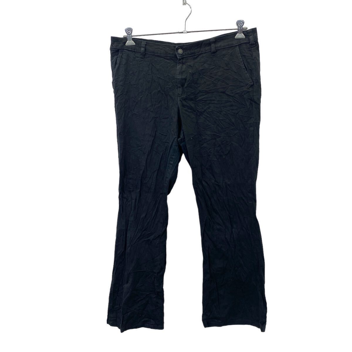 【中古】【古着】 Dickies ワークパンツ チノパンツ W38 ディッキーズ ビッグサイズ ブラック 古着卸 アメリカ仕入 2408-84