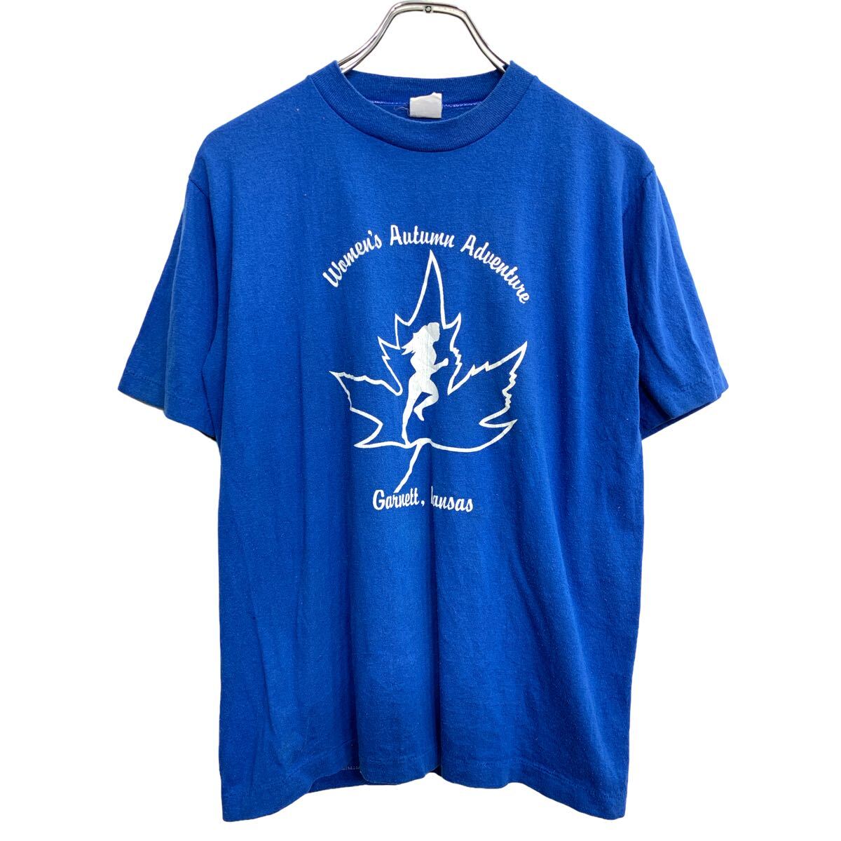 【中古】【古着】 sportswecr 半袖 プリント Tシャツ M サイズ シングルステッチ ブルー 古着卸 アメリカ仕入 t2408-3184(4.0)