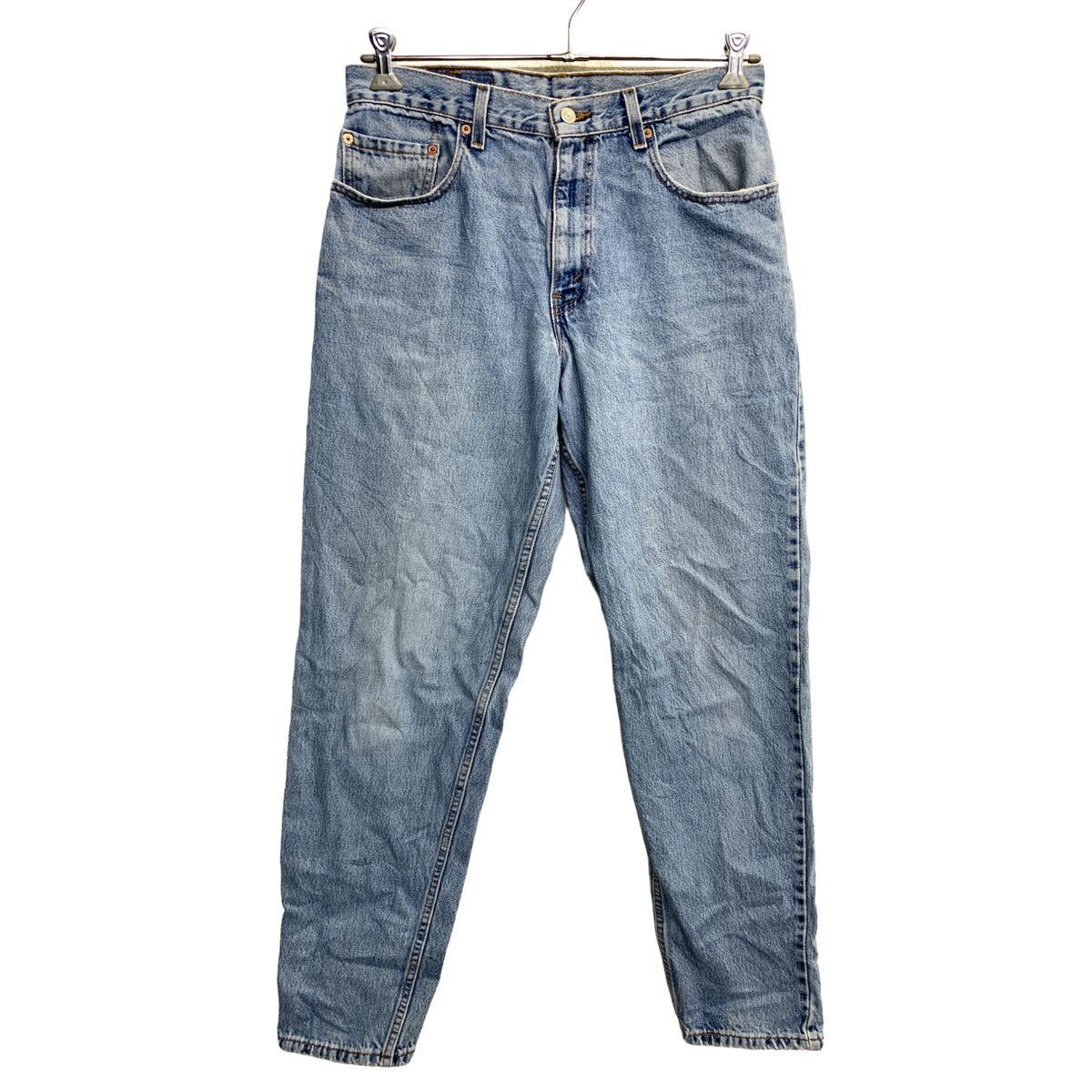 【中古】【古着】 Levi's 560 デニムパンツ W32 リーバイス ルーズフィット ライトブルー コットン USA製 古着卸 アメリカ仕入 2408-151