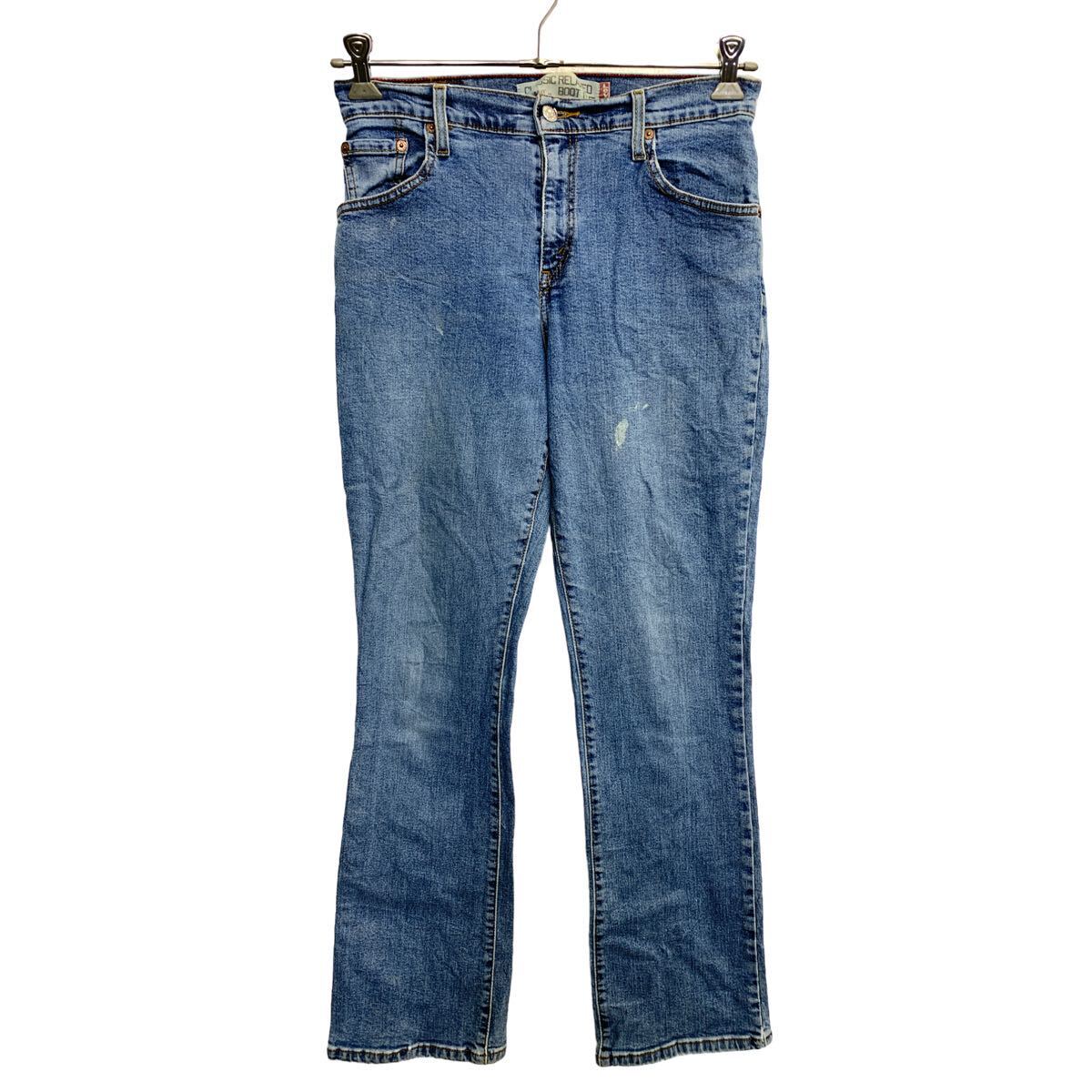 【中古】【古着】 Levi's 550 デニムパンツ W29 リーバイス レディース ブルー 古着卸 アメリカ仕入 2408-170