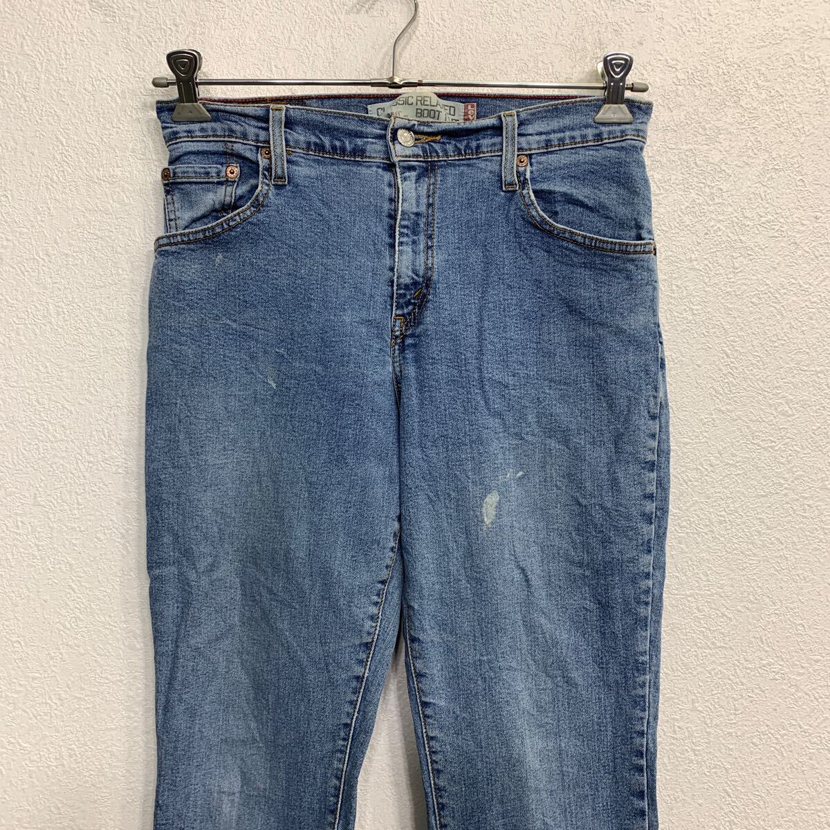 【中古】【古着】 Levi's 550 デニムパンツ W29 リーバイス レディース ブルー 古着卸 アメリカ仕入 2408-170