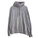 【中古】【古着】 NIKE ロゴ スウェット パーカー L パープル ナイキ プルオーバー 古着卸 アメリカ仕入 a608-5767