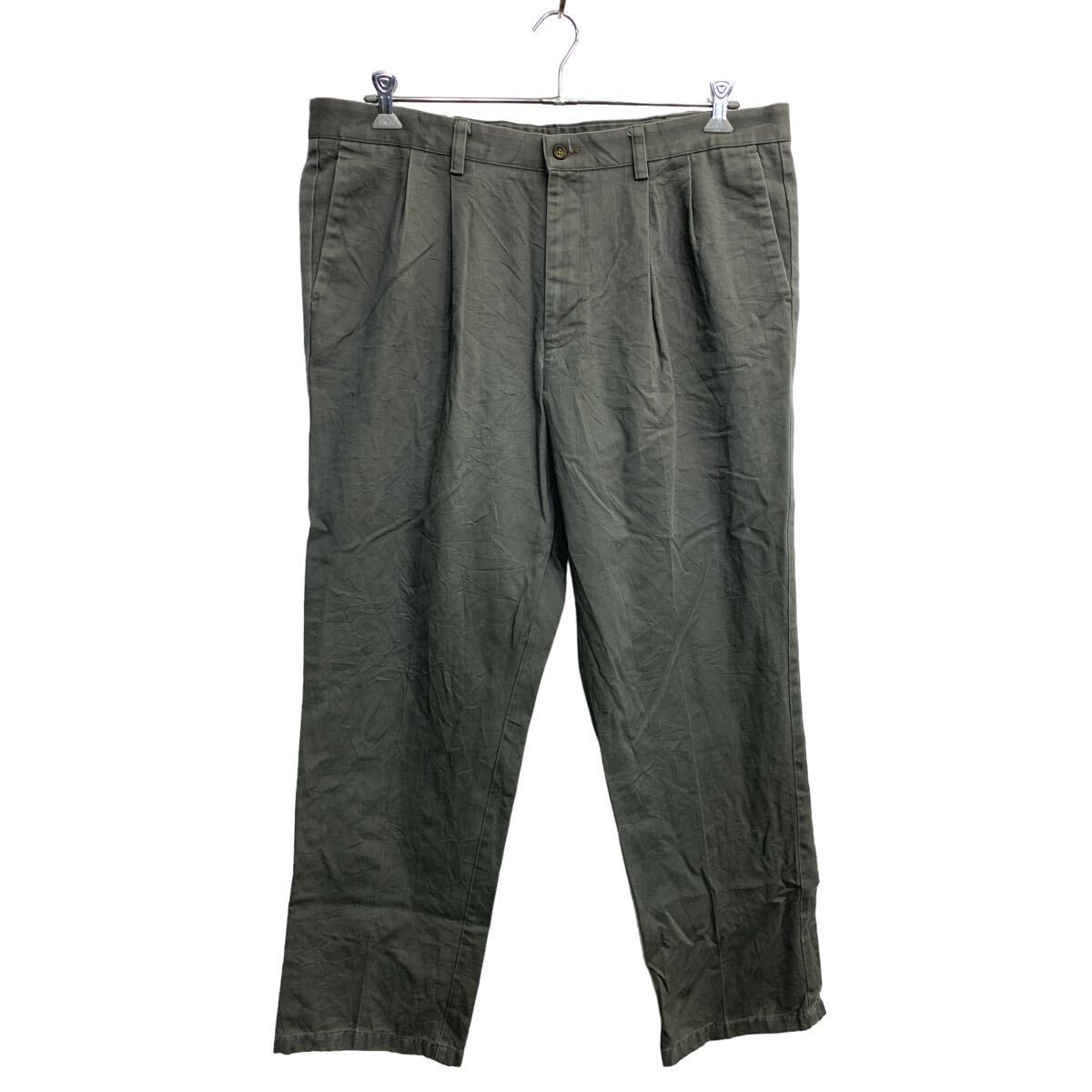 【中古】【古着】 DOCKERS チノパン W40 ドッカーズ タックパンツ ビッグサイズ コットン 古着卸 アメリカ仕入 2408-283